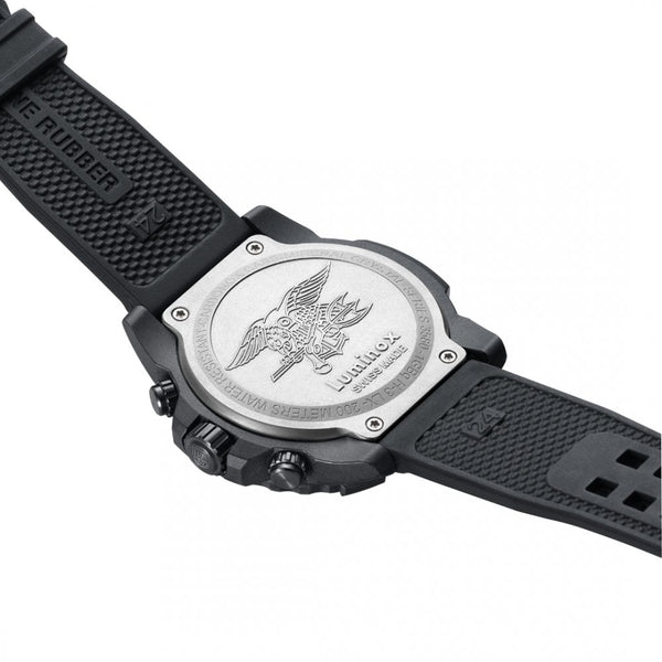 Luminox Men's Navy SEAL Black & Sand Chronograph Watch