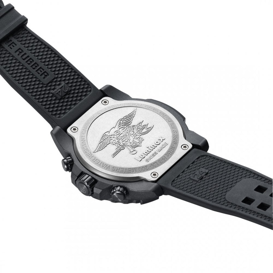 Luminox Men's Navy SEAL Black & Sand Chronograph Watch