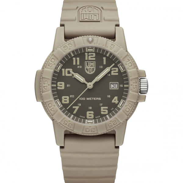 Luminox Men's Sand Leatherback Sea Turtle 44mm Rubber Strap Watch