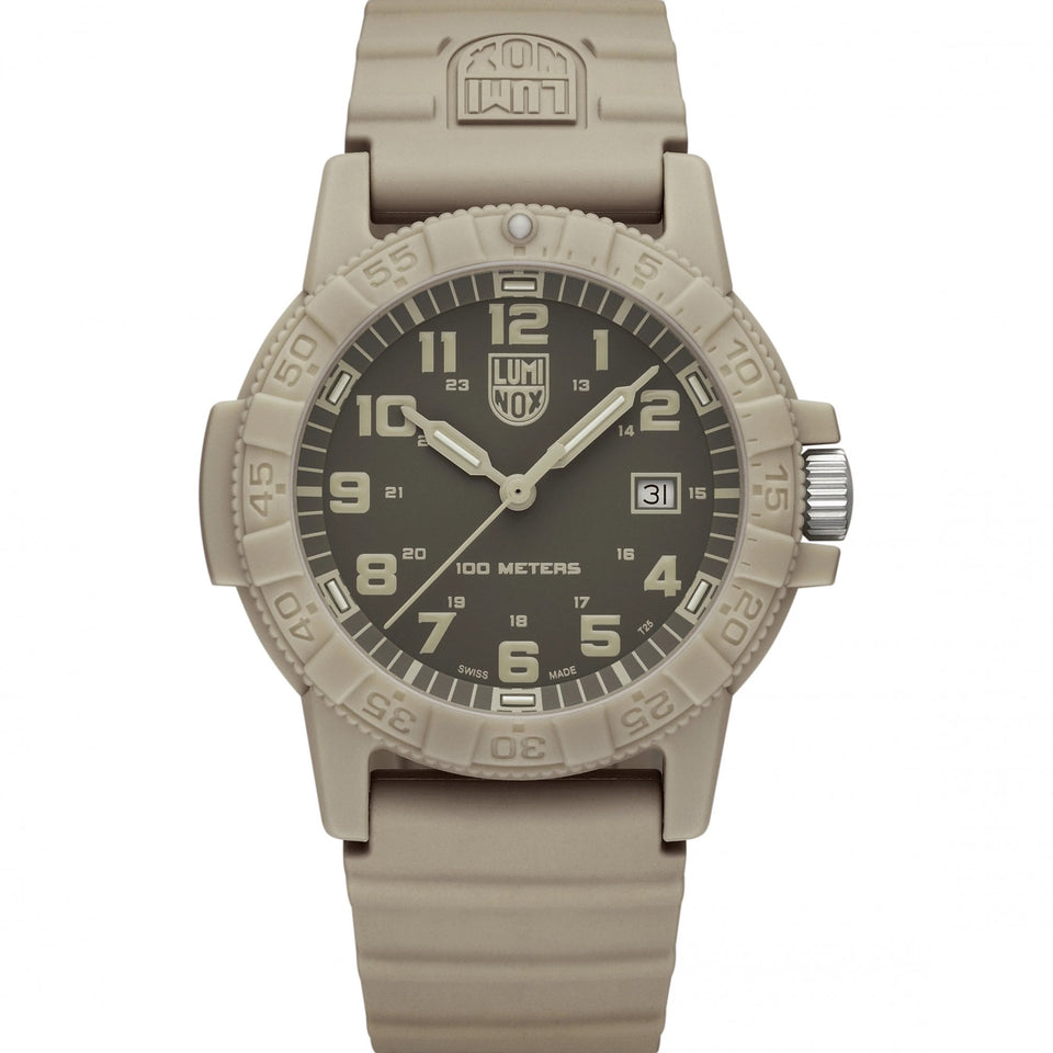 Luminox Men's Sand Leatherback Sea Turtle 44mm Rubber Strap Watch