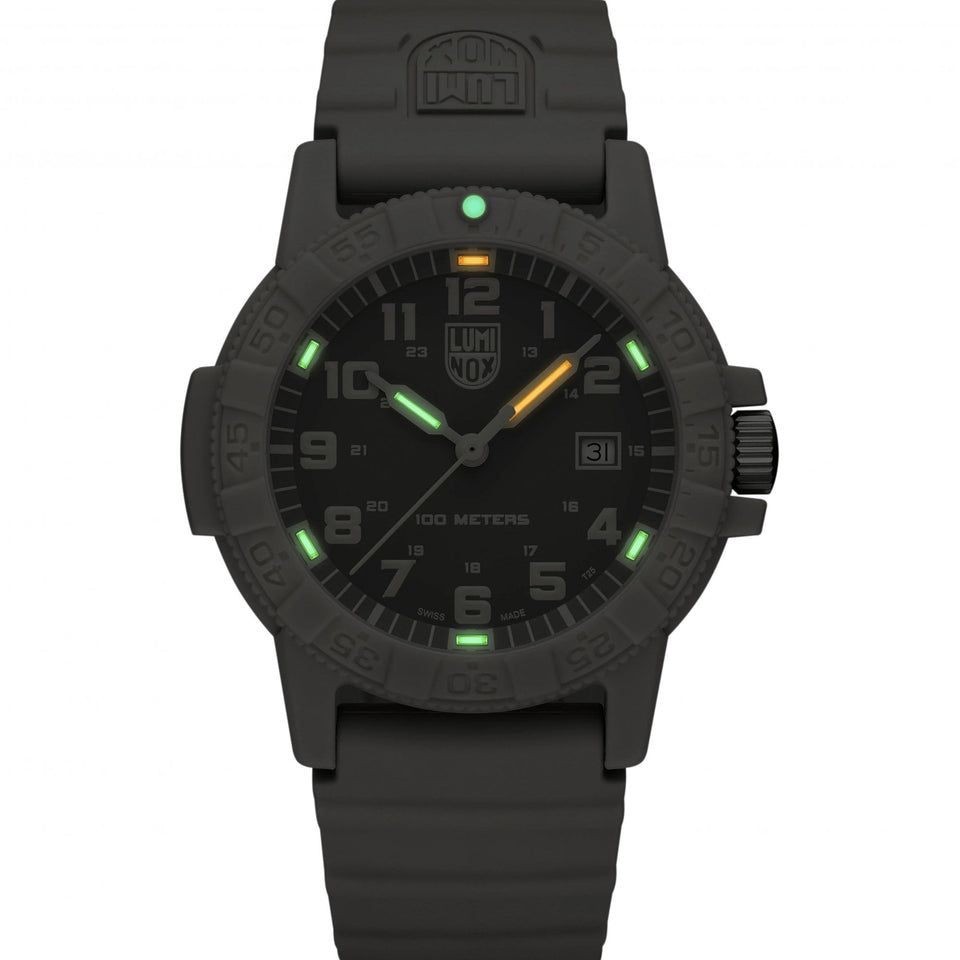 Luminox Men's Sand Leatherback Sea Turtle 44mm Rubber Strap Watch