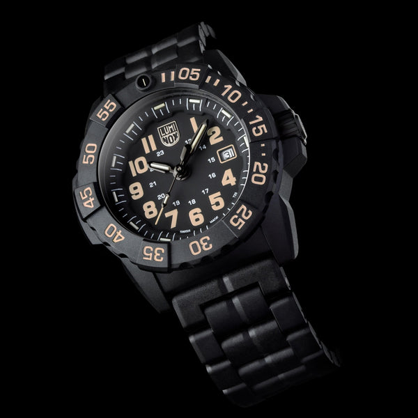 Luminox Navy SEAL 3500 Series 45mm Rubber Strap Watch