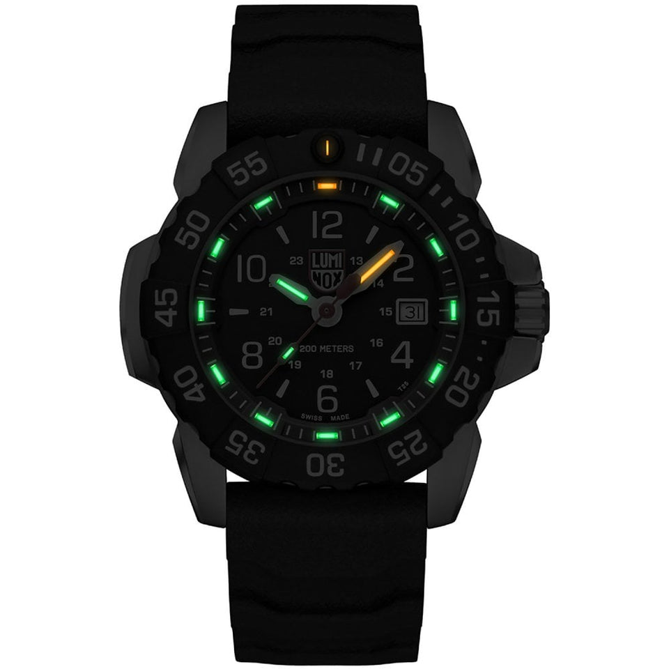 Luminox Navy Seal 45mm Black Military Dive Watch