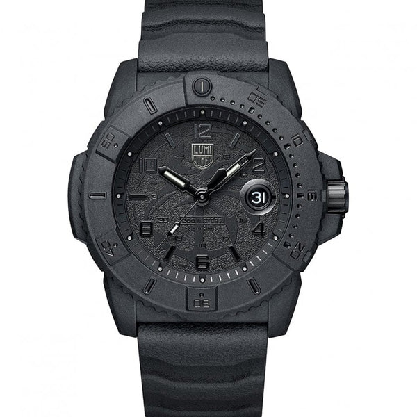 Luminox Navy SEAL Foundation Military 45mm Blackout Watch