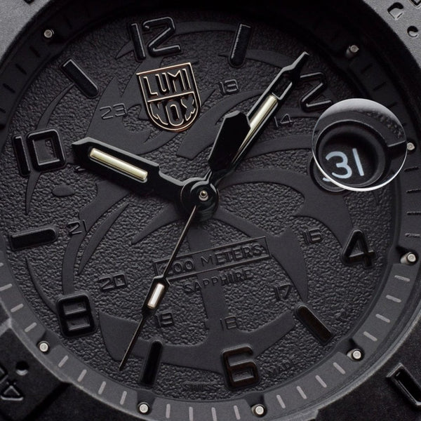Luminox Navy SEAL Foundation Military 45mm Blackout Watch