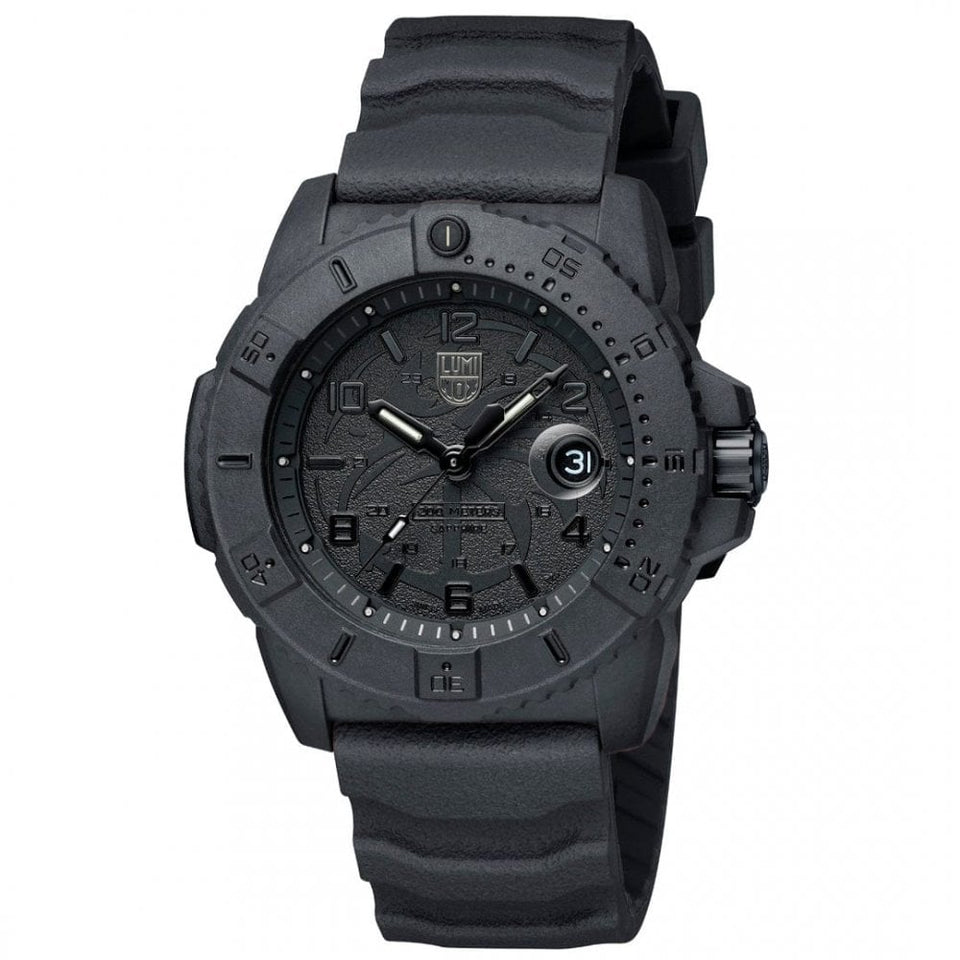 Luminox Navy SEAL Foundation Military 45mm Blackout Watch