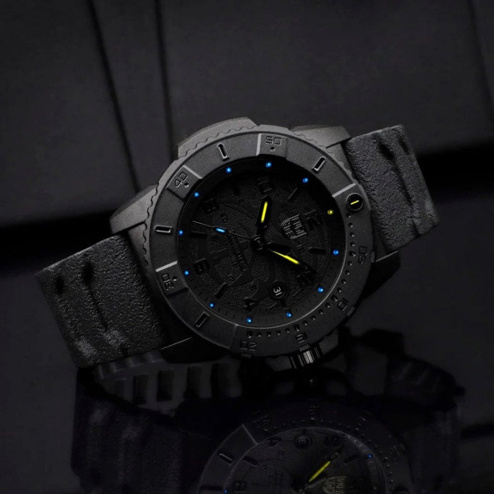 Luminox Navy SEAL Foundation Military 45mm Blackout Watch