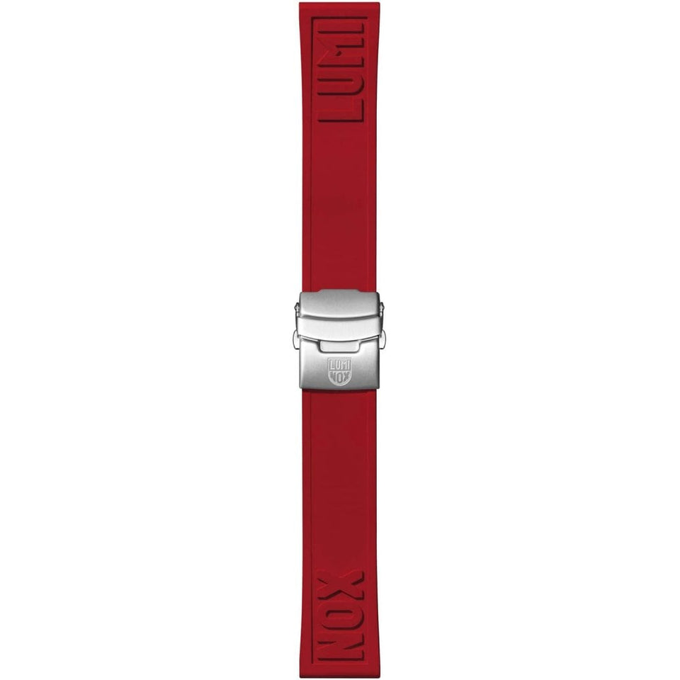 Luminox Original Red Rubber Watch Strap