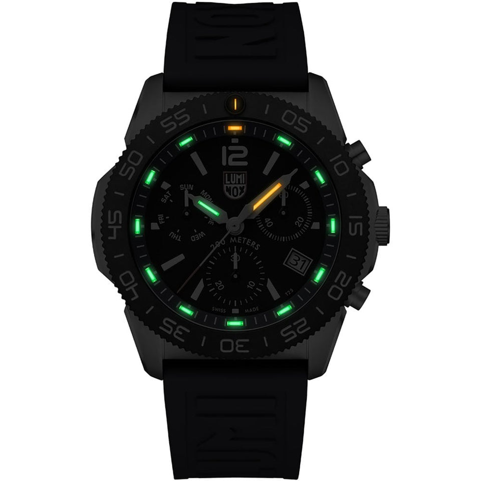 Luminox Pacific Diver 44mm Men's Black Chronograph Watch