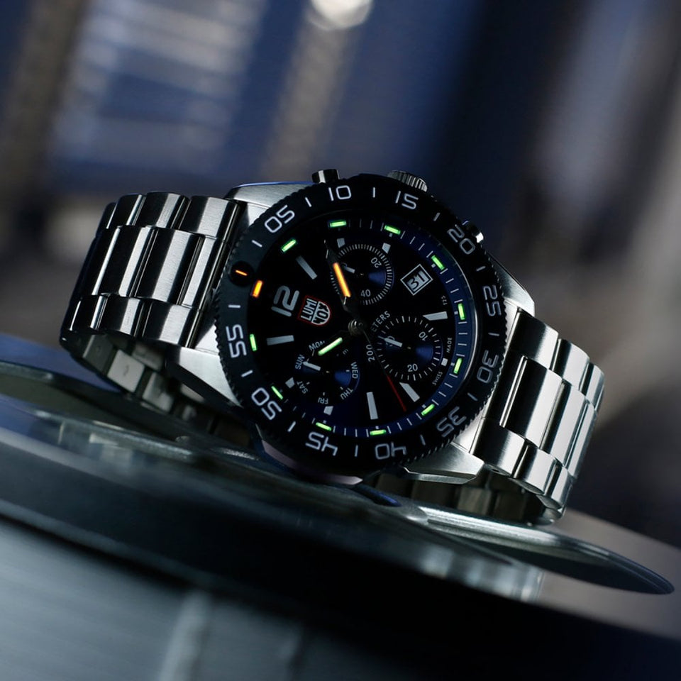 Luminox Pacific Diver 44mm Men's Blue Chronograph Watch