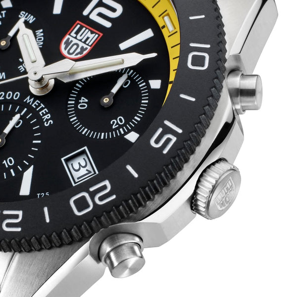 Luminox Pacific Diver 44mm Men's Yellow Chronograph Watch