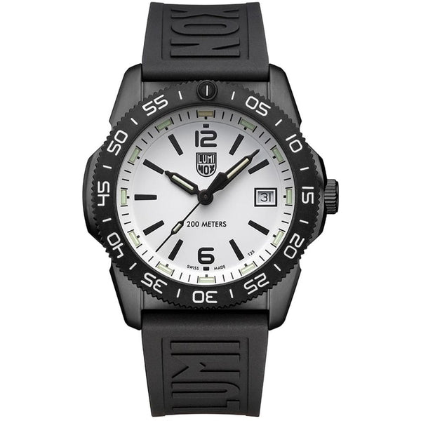 Luminox Pacific Diver Ripple 39mm White Dial Watch