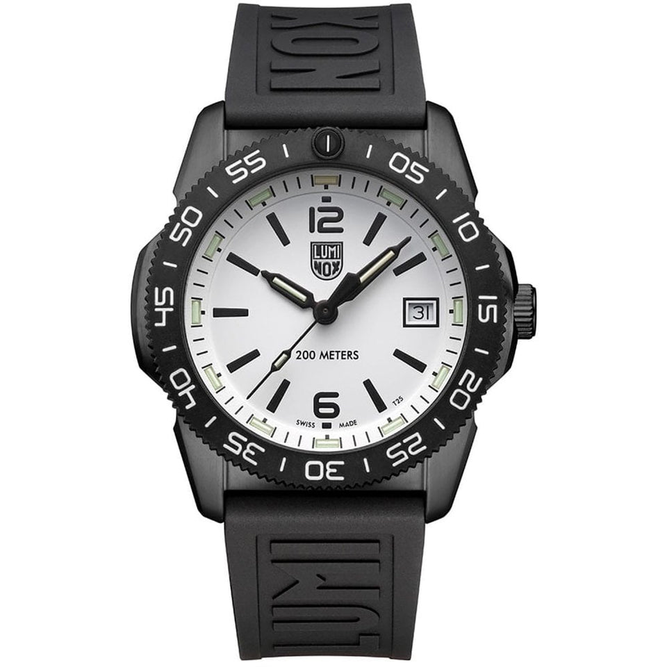 Luminox Pacific Diver Ripple 39mm White Dial Watch