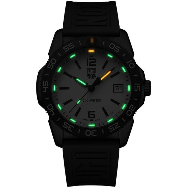 Luminox Pacific Diver Ripple 39mm White Dial Watch