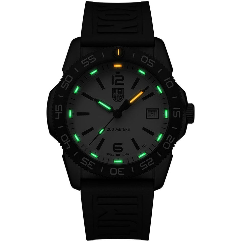 Luminox Pacific Diver Ripple 39mm White Dial Watch
