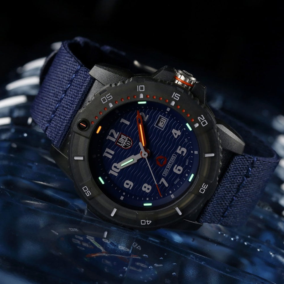 Luminox #TIDE ECO 46mm Sustainable Outdoor Watch | Blue