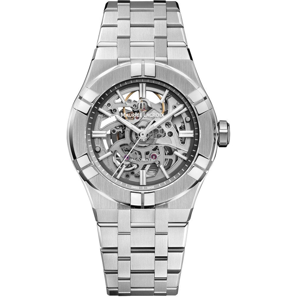 Maurice Lacroix AIKON Skeleton 39mm Men's Automatic Watch
