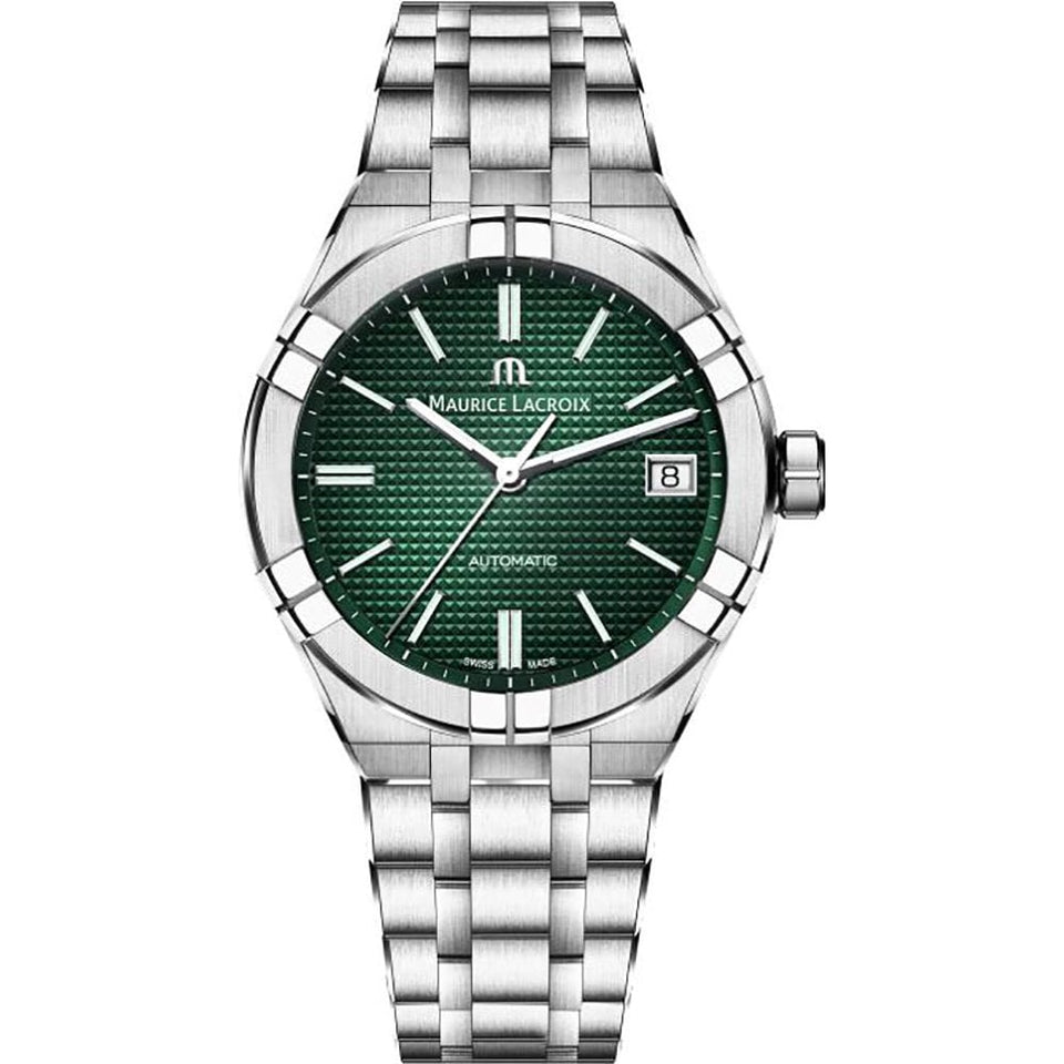 Maurice Lacroix AIKON Men's Automatic 39mm Steel Watch | Green