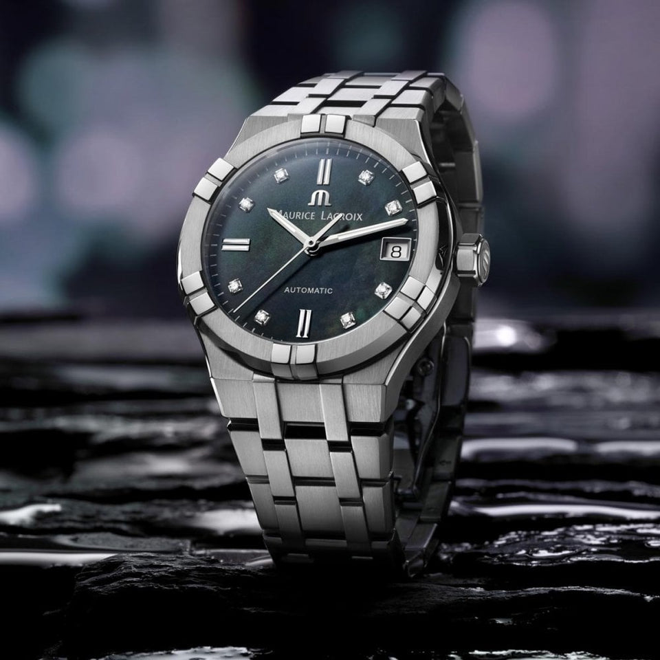 Maurice Lacroix Ladies AIKON Diamond Automatic Watch | 35mm