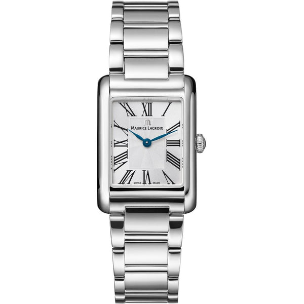 Maurice Lacroix Ladies Fiaba Square 24mm Silver Dial Watch