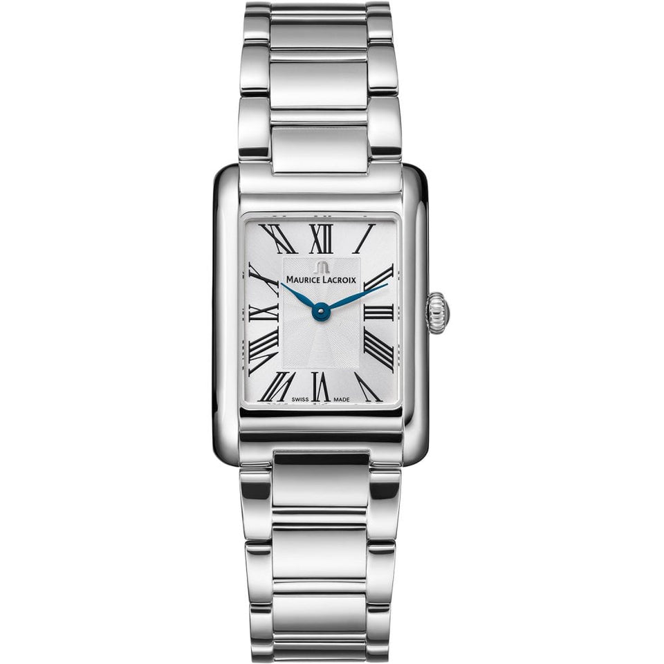 Maurice Lacroix Ladies Fiaba Square 24mm Silver Dial Watch