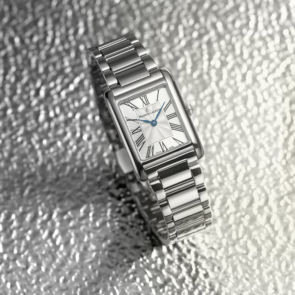 Maurice Lacroix Ladies Fiaba Square 24mm Silver Dial Watch