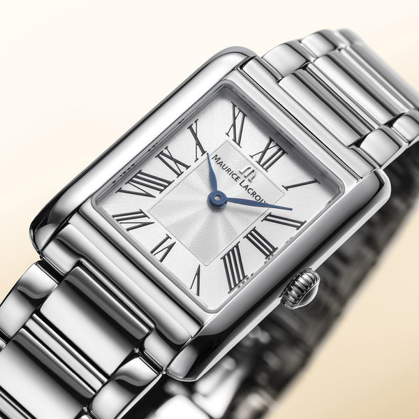 Maurice Lacroix Ladies Fiaba Square 24mm Silver Dial Watch