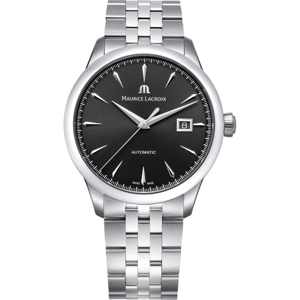 Maurice Lacroix Men's 1975 40mm Automatic Black Dial Watch