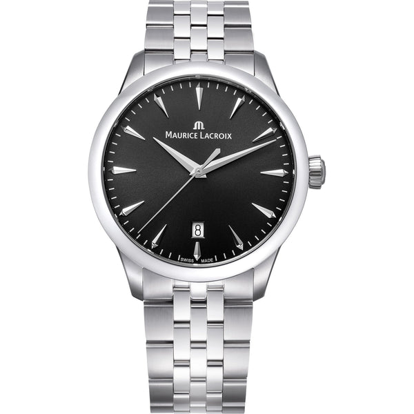 Maurice Lacroix Men's 1975 Black Dial 39mm Watch