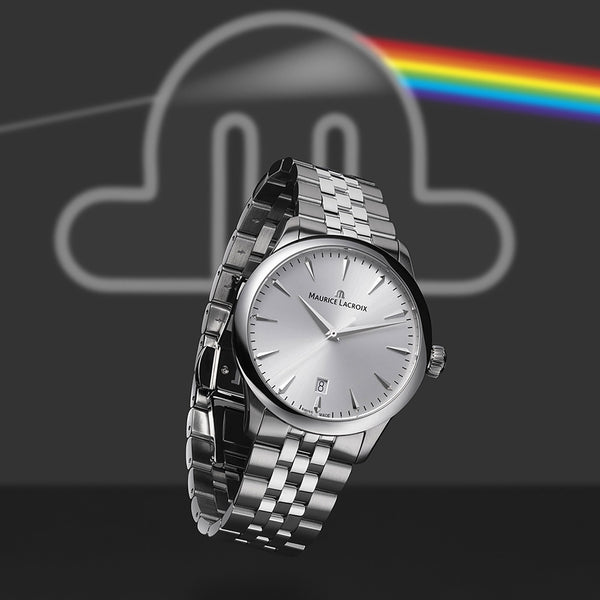 Maurice Lacroix Men's 1975 Silver Dial 39mm Watch