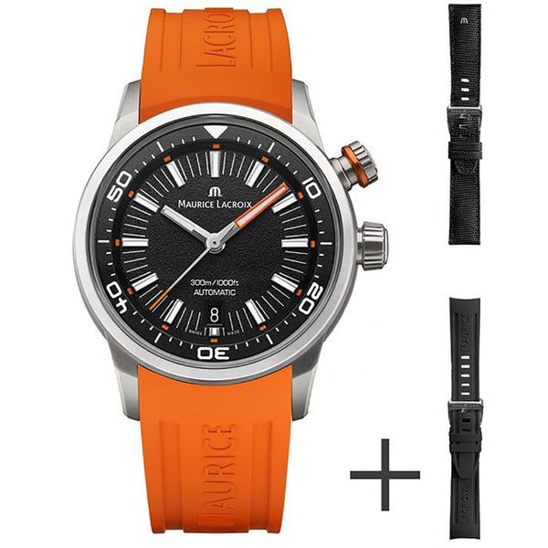 Maurice Lacroix Pontos S Diver Black Dial Watch