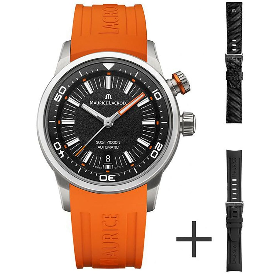 Maurice Lacroix Pontos S Diver Black Dial Watch