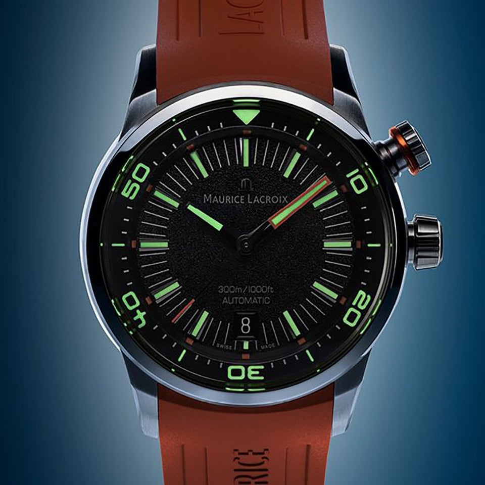 Maurice Lacroix Pontos S Diver Black Dial Watch