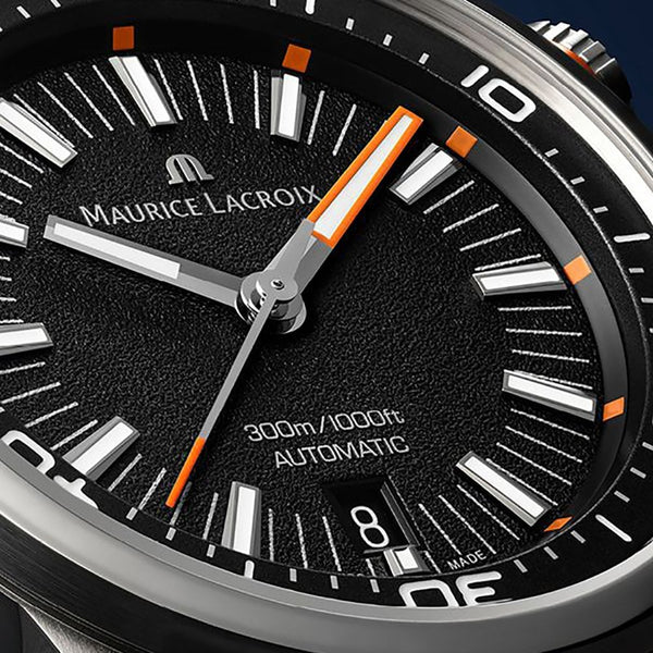 Maurice Lacroix Pontos S Diver Black Dial Watch