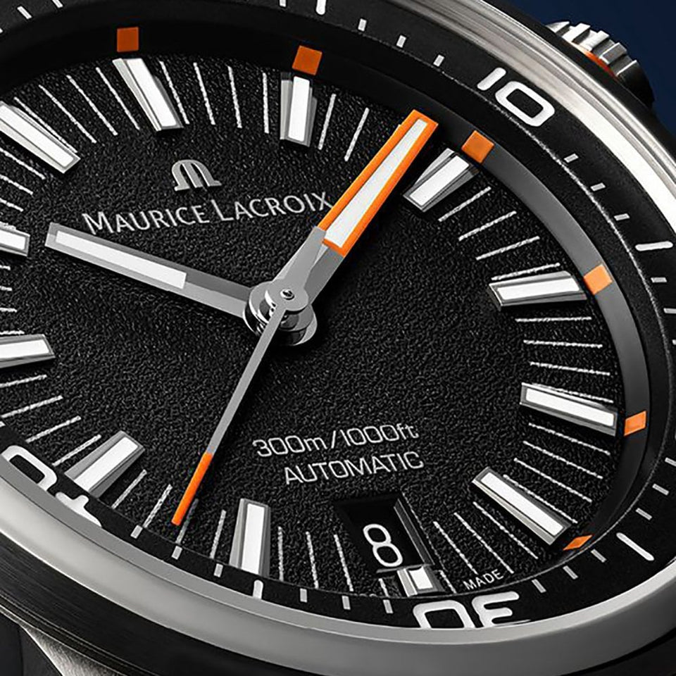 Maurice Lacroix Pontos S Diver Black Dial Watch