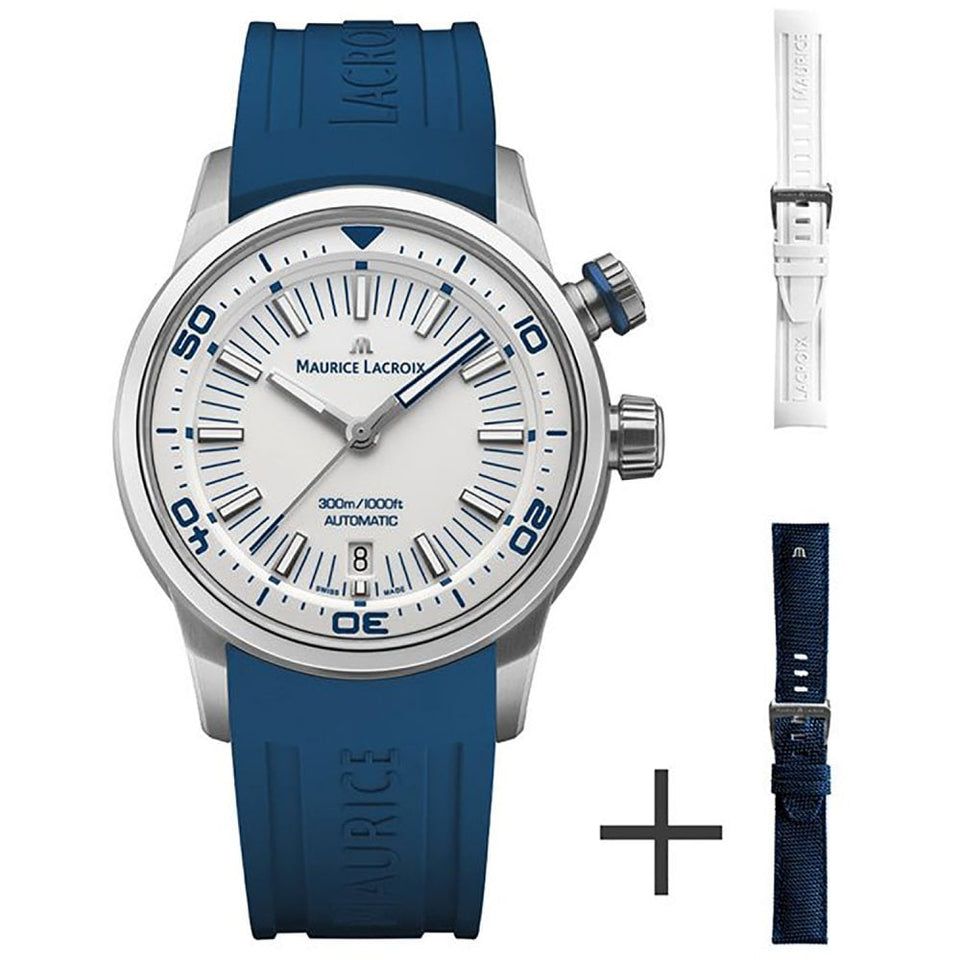 Maurice Lacroix Pontos S Diver White Dial Watch