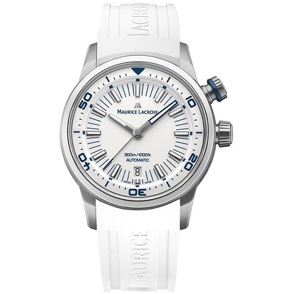 Maurice Lacroix Pontos S Diver White Dial Watch
