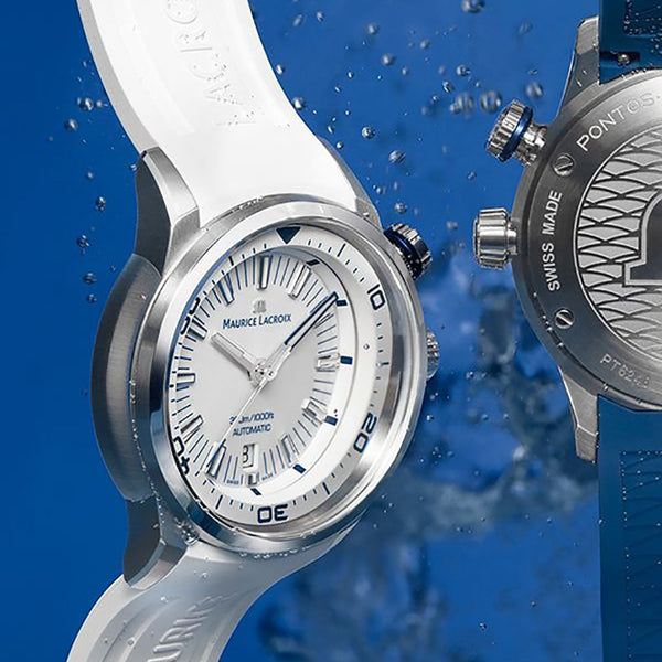 Maurice Lacroix Pontos S Diver White Dial Watch