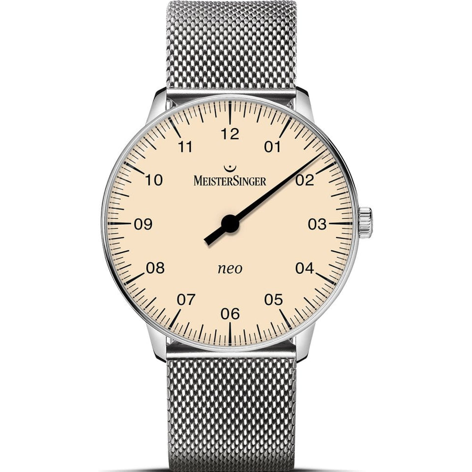 MeisterSinger Mens Neo 1960's Inspired 36mm Automatic Watch