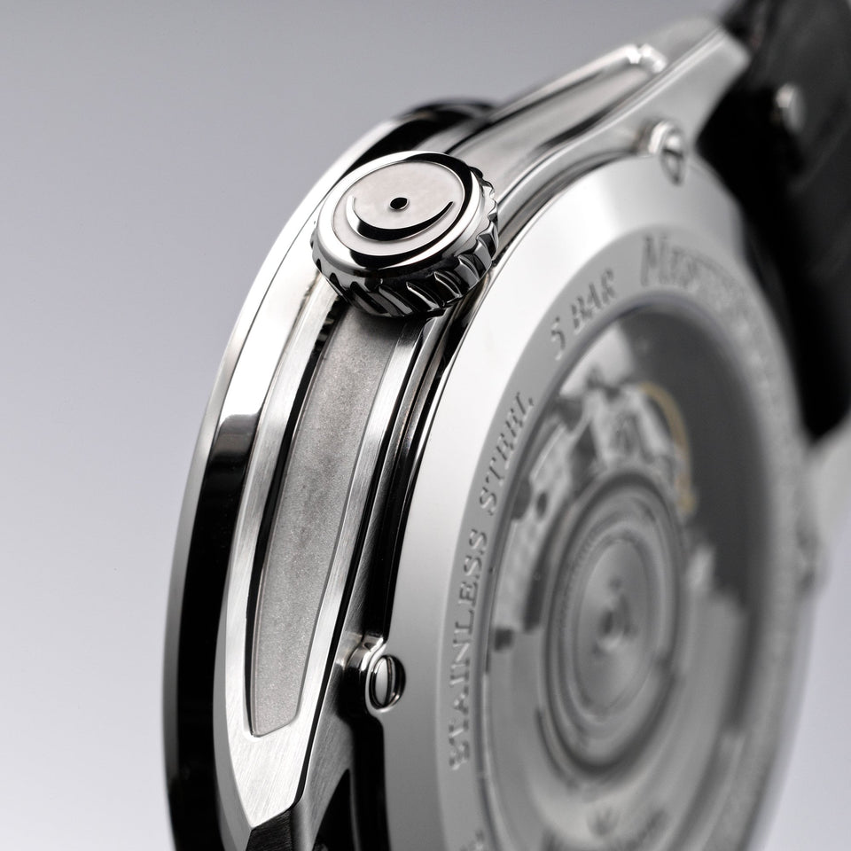MeisterSinger Mens Panthero Jumping Hour 40mm Black Watch