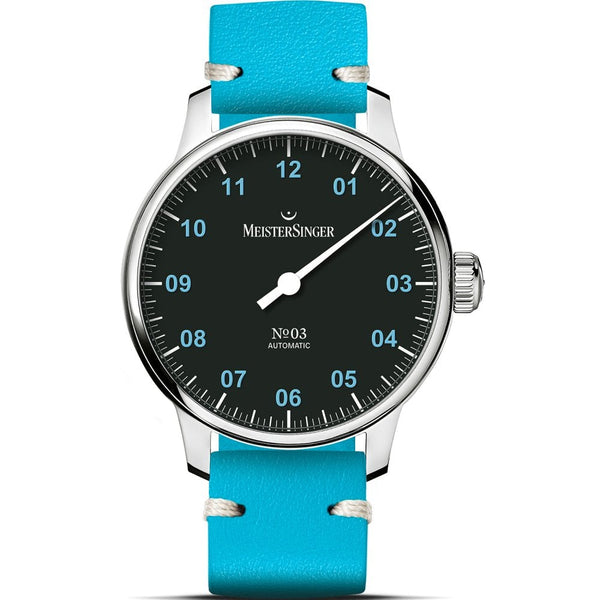 MeisterSinger Mens Special No03 43mm Automatic Watch