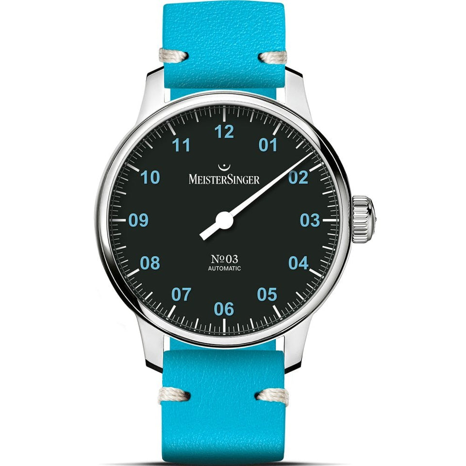 MeisterSinger Mens Special No03 43mm Automatic Watch