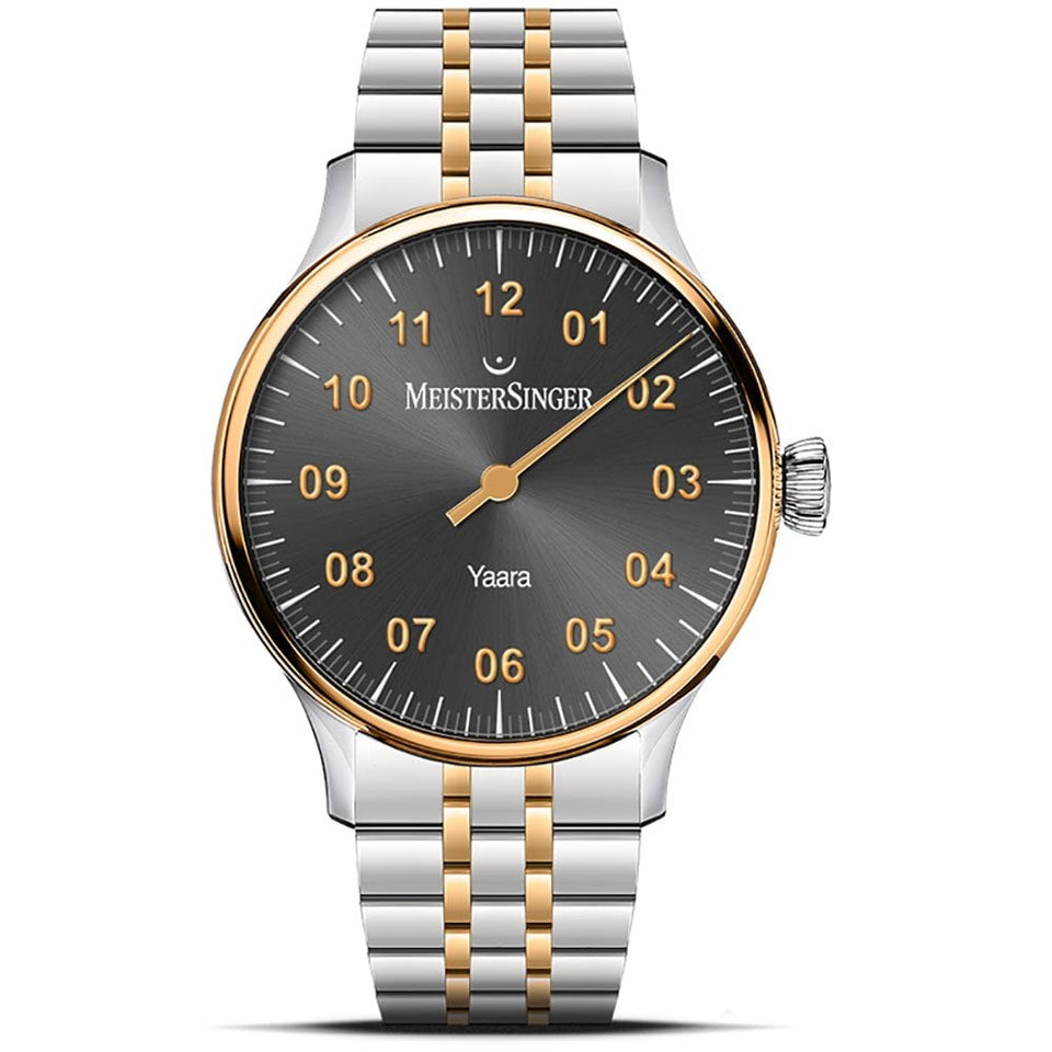MeisterSinger Ladies Yaara 36mm Two Tone Automatic Watch