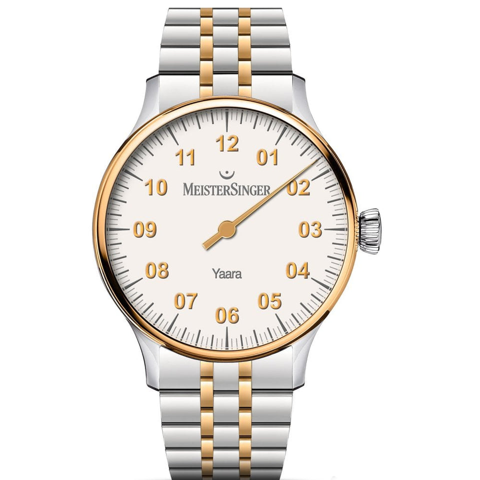 MeisterSinger Ladies Yaara 36mm Two Tone Automatic Watch
