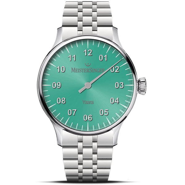 MeisterSinger Ladies Yaara 36mm Green Dial Automatic Watch