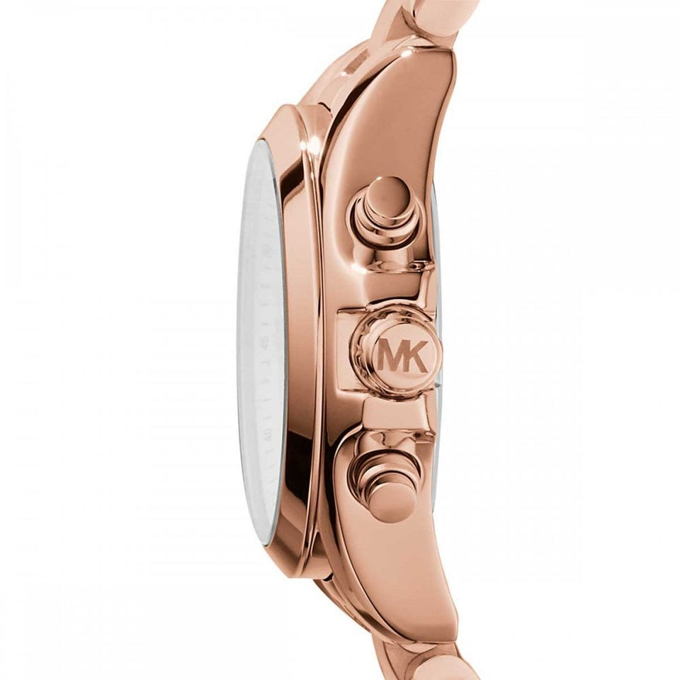 Michael Kors Ladies Bradshaw 36mm Rose Gold Plated Watch