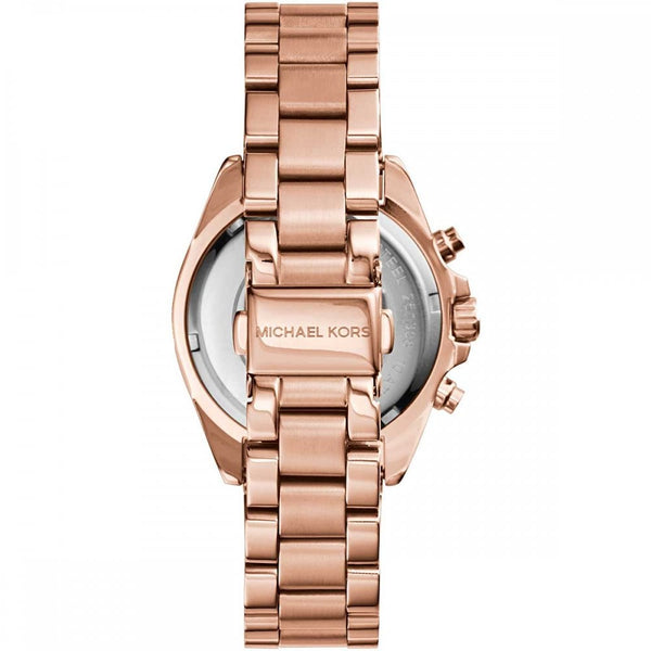 Michael Kors Ladies Bradshaw 36mm Rose Gold Plated Watch
