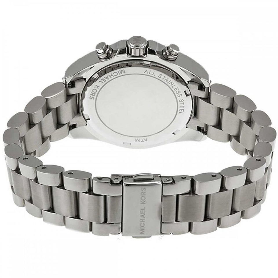 Michael Kors Ladies Bradshaw 36mm Stainless Steel Chronograph Watch