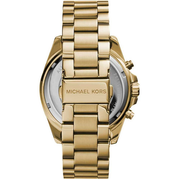 Michael Kors Ladies Bradshaw Gold Toned Bracelet Watch