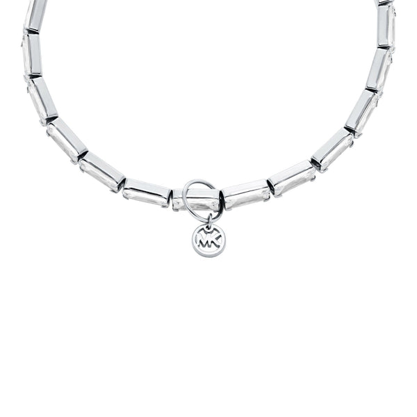 Michael Kors Ladies Brilliance Rectangle Stone Set Bracelet